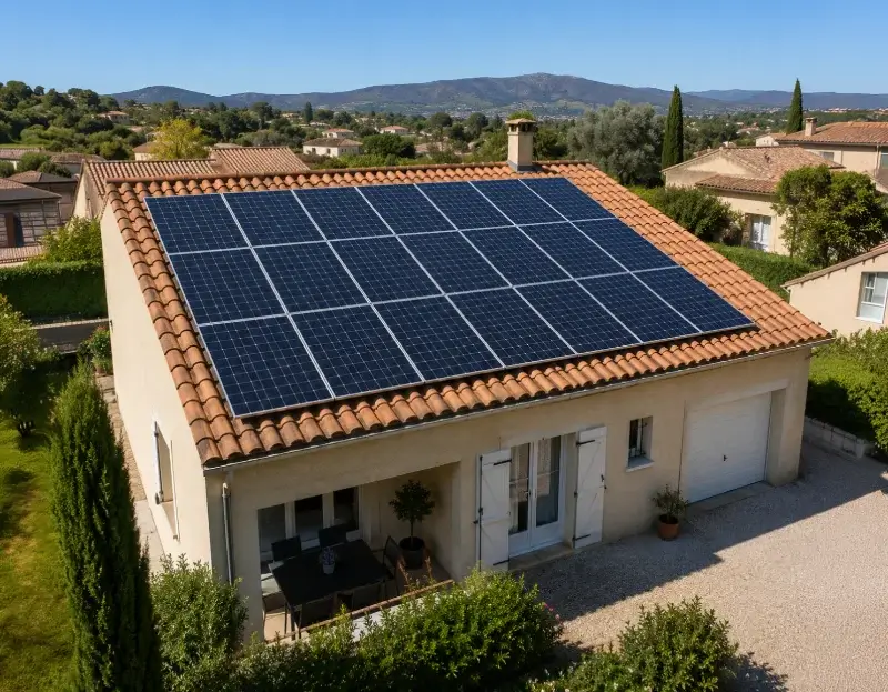 Prime à l'autoconsommation panneaux solaires Marillet — aide financière de l'État